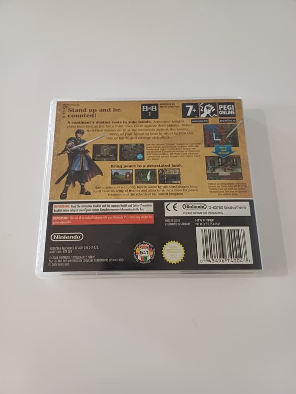 Fire Emblem: Shadow Dragon for Nintendo DS – Original English version