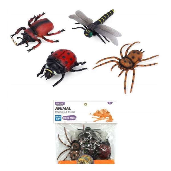 INSECTS (SET OF 4) [FIGURINE]