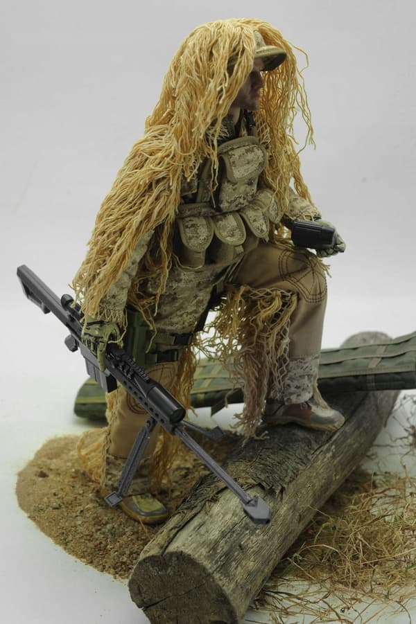 War Game Action Figure: DESERT Soldier – Collectable