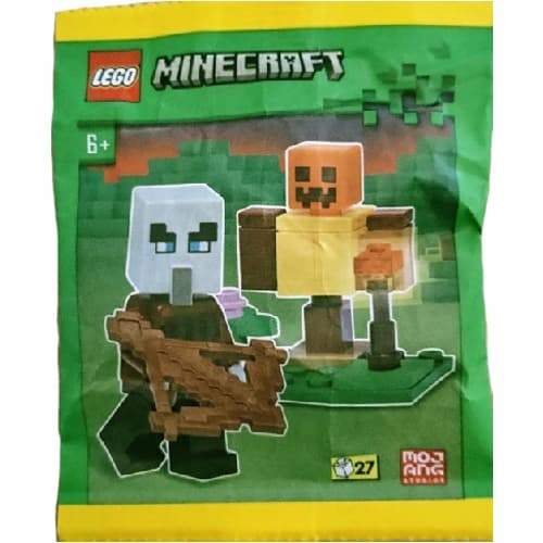 LEGO MINECRAFT PILLAGER FIGURE – TRAINING DUMMY MIN081 662306