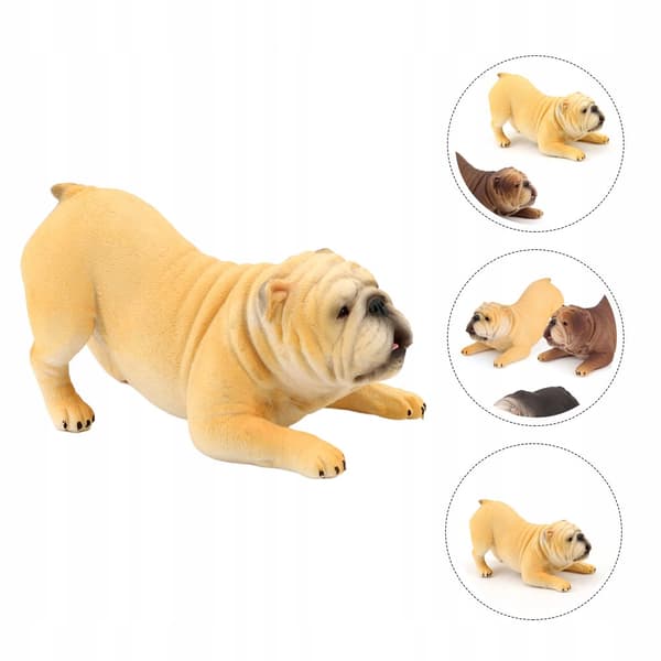 HANDMADE BULLDOG MODEL – A PLASTIC DECORATIVE ITEM FOR THE HOME