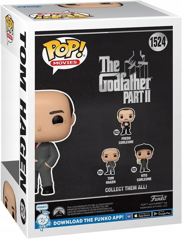 FUNKO POP! TOM HAGEN – THE GODFATHER PART II #1524 FIGURINE – NEW COLLECTION
