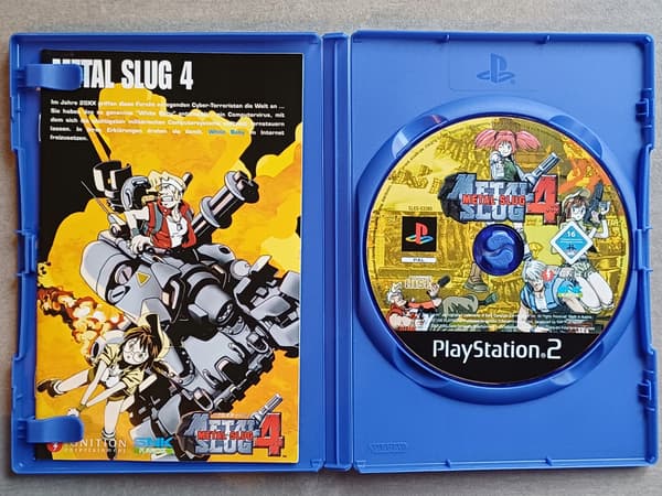Metal Slug 4, PS2