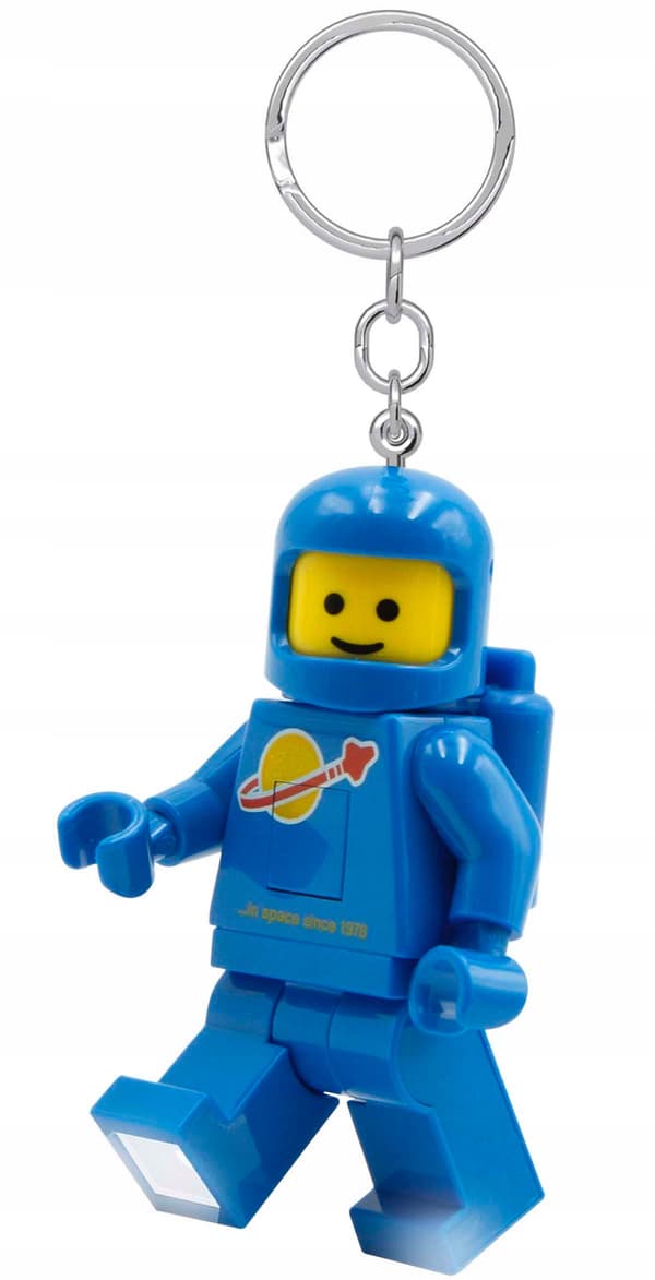 LEGO LED TORCH KEYRING – SPACE CLASSIC ASTRONAUT – BLUE