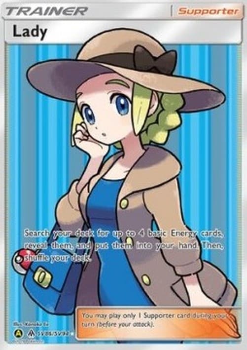 Pokemon TCG Lady