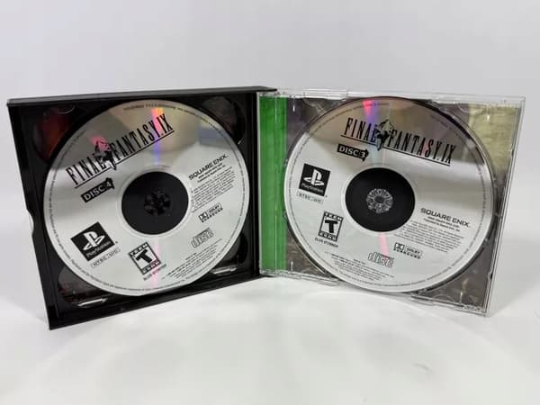 PSX/PS1 GAME: FINAL FANTASY IX (4 CDs) – BARGAIN
