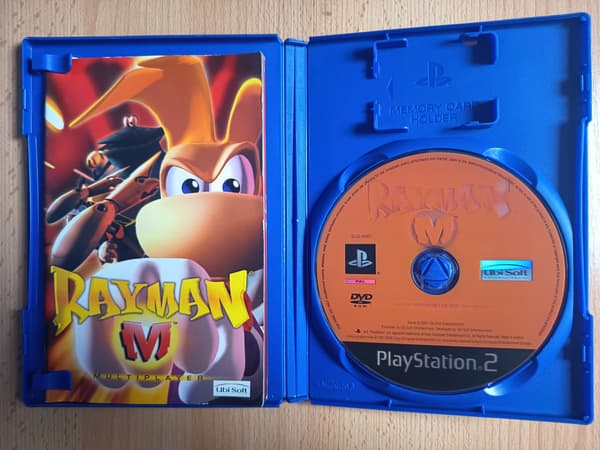 RAYMAN M PS2 PlayStation 2 (PS2) English-Dutch version, complete with poster