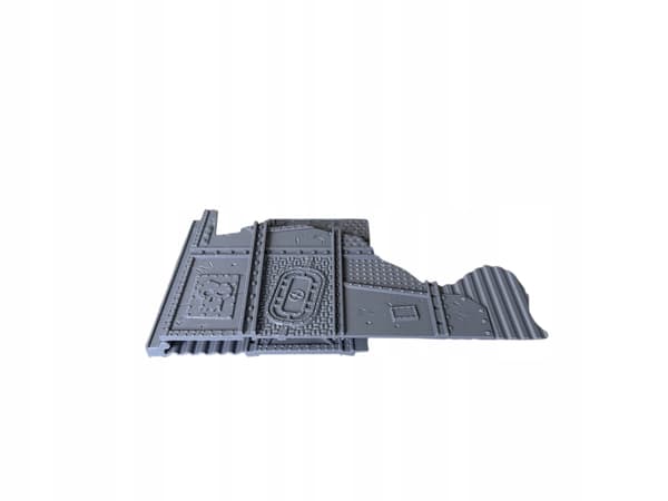 Folding Orc Ruins – Low (WTC), 3D print for wargames