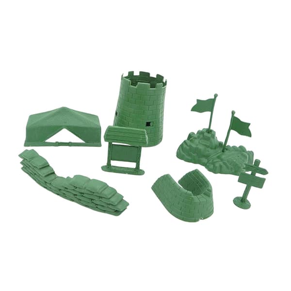 9-piece set: Sand Table Model – Realistic Simulation of a Miniature Battle (2 pieces)