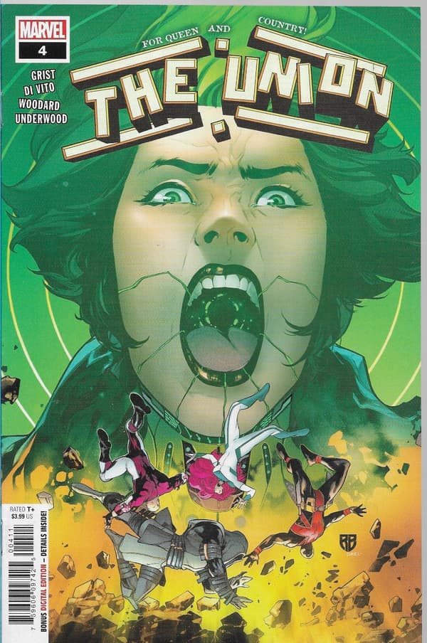 Marvel The Union Comics 1–5/2021 (in English) – Complete set!