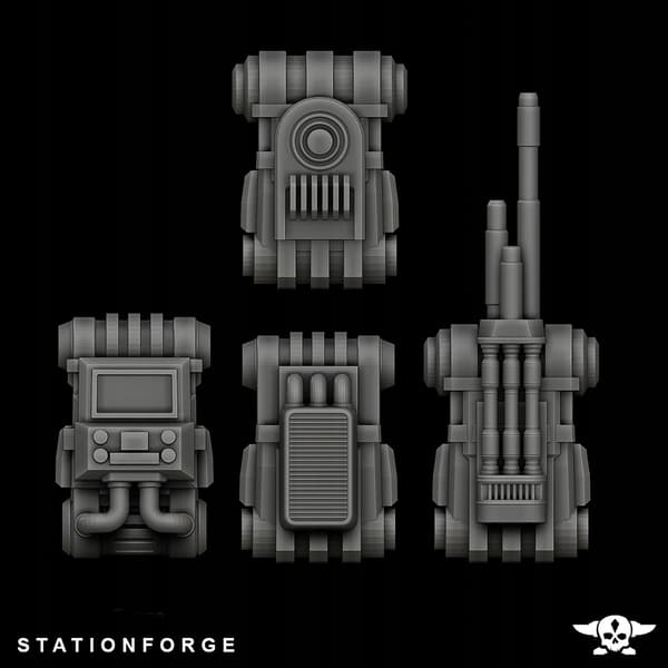 Scavenger Frontliners – Station Forge – 3D Printing