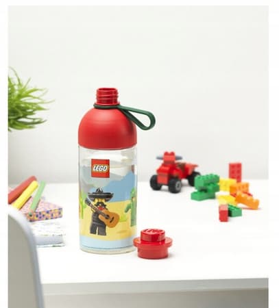 LEGO CLEAR WATER BOTTLE MEXICO 0.5L