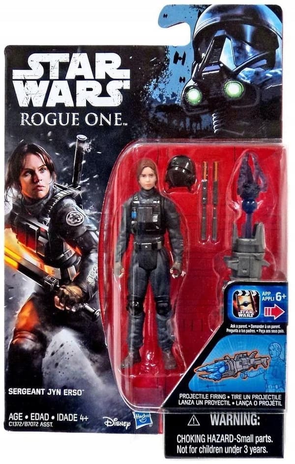 B7072 - Star Wars Rogue One Sergeant Jyn Erso action figure – HASBRO 4+