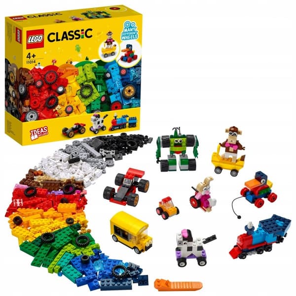 LEGO Classic 11014 – Bricks on Wheels