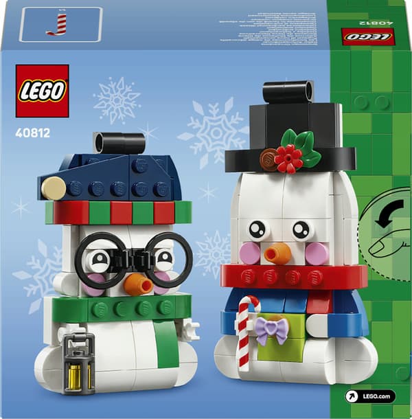 LEGO Snowman Decorations 40812
