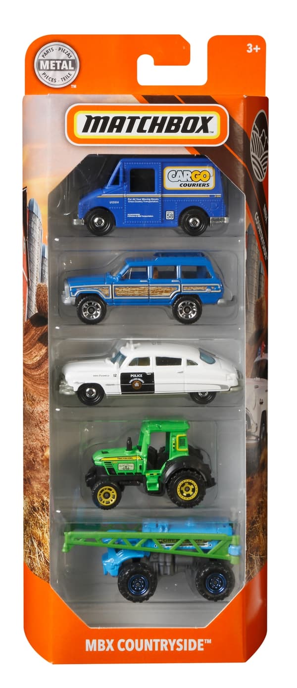 Matchbox 5-pack MBX COUNTRYSIDE GKJ02