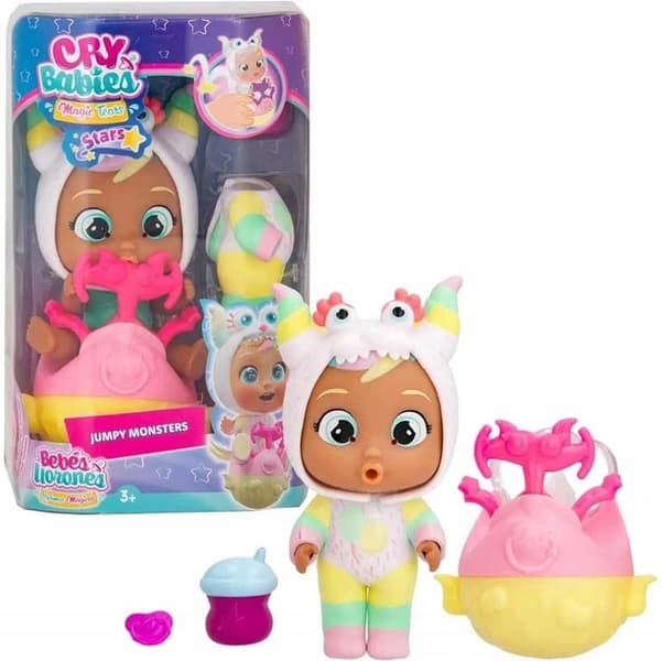 CRY BABIES MAGIC TEARS JUMPY MONSTERS NUNU BOBAS SCOOTER CRYING DOLL