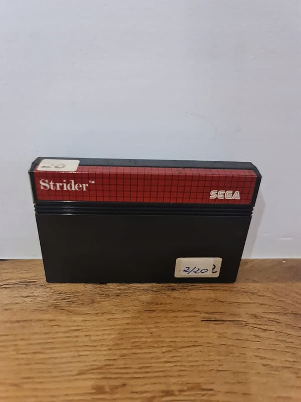 Strider for Sega Game Gear and Master System, boxed