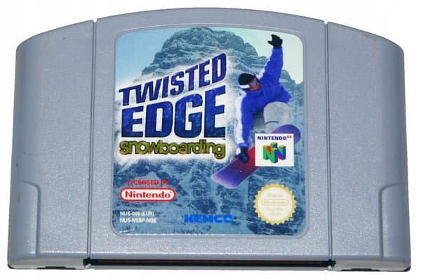 Twisted Edge Snowboarding – a game for the Nintendo 64 (N64) console.