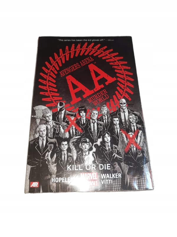 Marvel Comics Avengers Arena Kill or Die – English version (T-shirt)