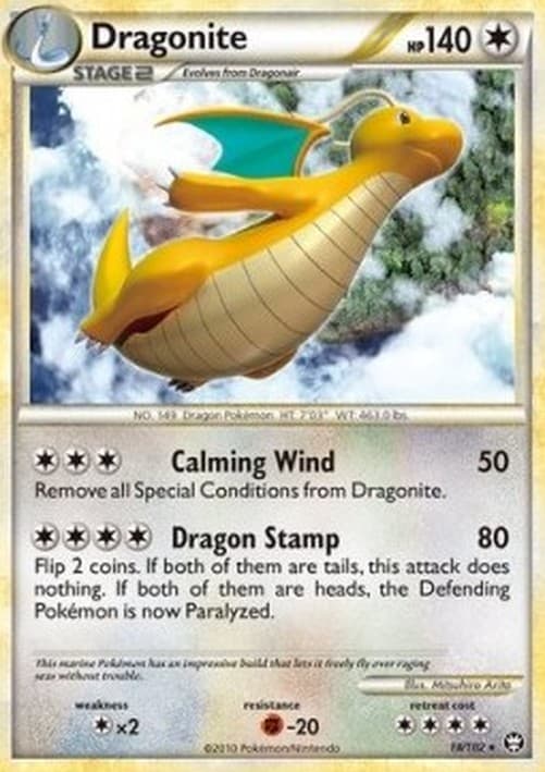 Pokemon TCG Dragonite