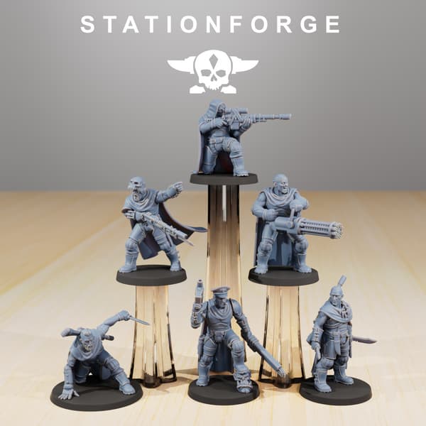 National Guard Orkaz Hunters x6 – Station Forge