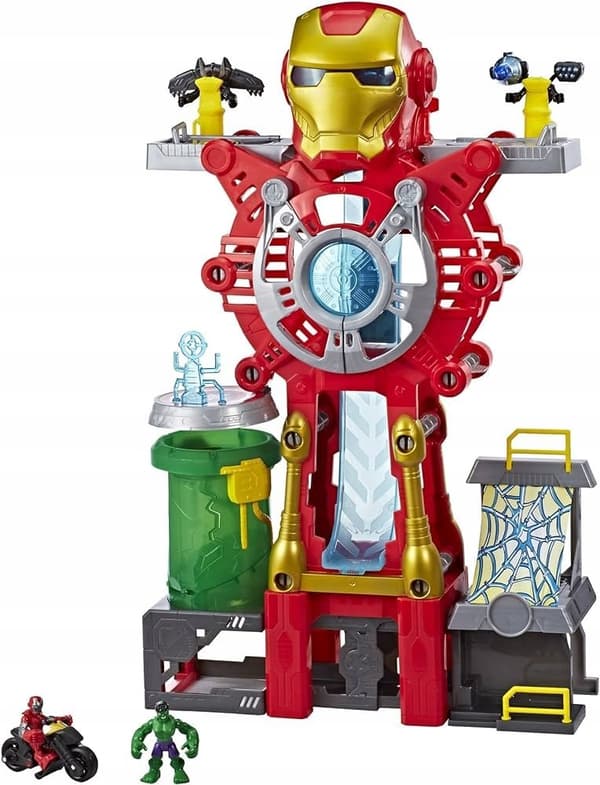Avengers: Iron Man’s Headquarters 64.1 cm!!! Set with action figures!!