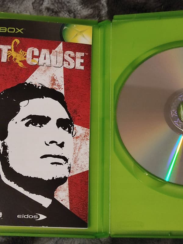 XBOX JUST CAUSE GAME MICROSOFT XBOX CLASSIC