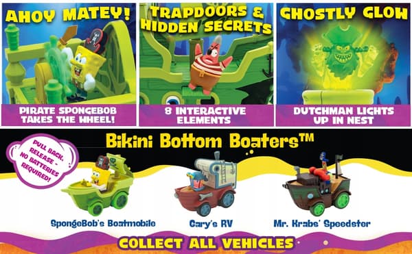 SpongeBob: The Flying Dutchman with 6 figures