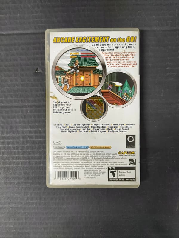 Capcom Classics Collection Remixed (PSP) (ENG) PlayStation Portable