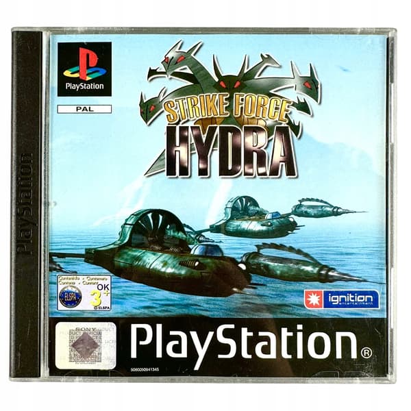 Strike Force Hydra | PS1 | PSX | PLAYSTATION | 3xA SET