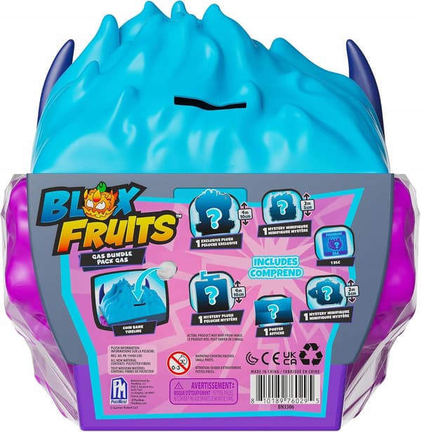 Roblox Blox Fruits Collector’s Set: Gas DLC Code, Gift, Hit Figures