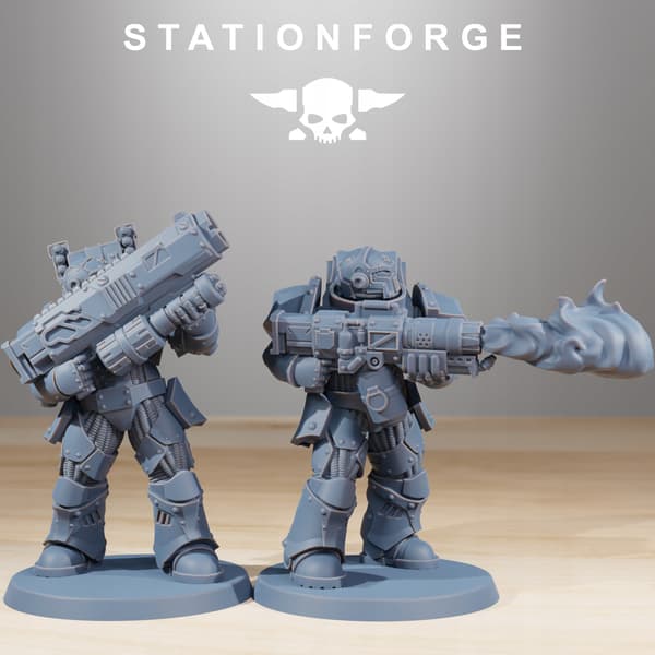 Socratis Ravagers – Station Forge – 3D printing