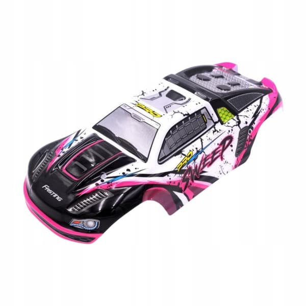 1/16 RC Car Body Shell Replacement Model Vehicle Remote-Controlled Toy Red Toys