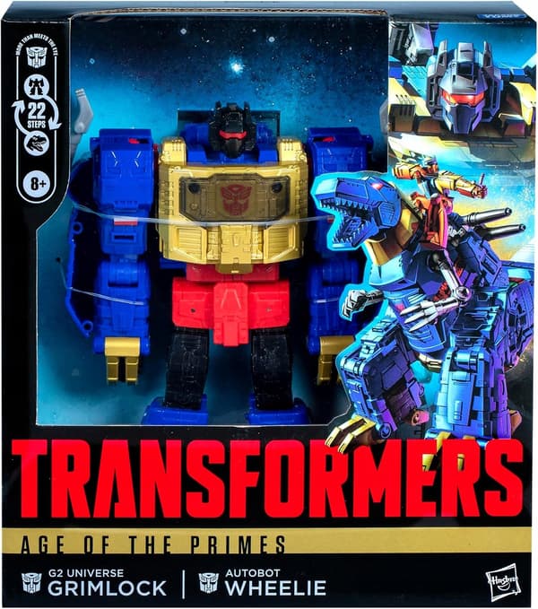 Transformers set: 2 figures – Grimlock (19 cm) and Autobot Wheelie