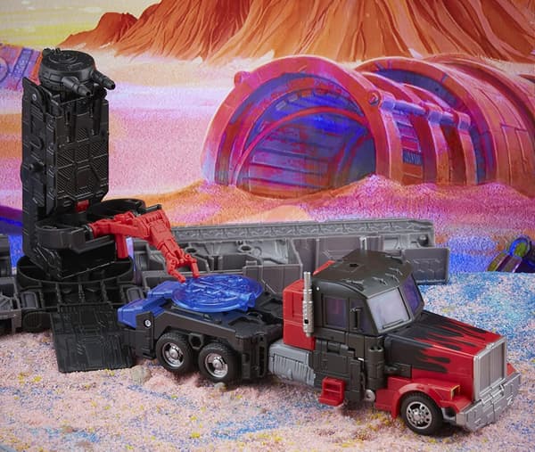 Transformers Legacy Laser Optimus Prime figurine