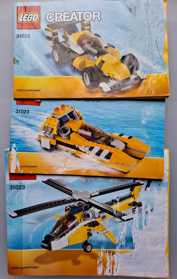 LEGO Creator 3-in-1: 31023 – Fast Vehicles