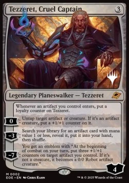 Magic: The Gathering Tezzeret, Cruel Captain