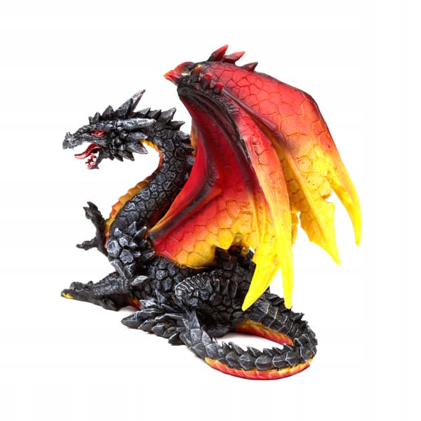 Puckator 'Dark Legends' Night Fire Dragon Defender Figurine