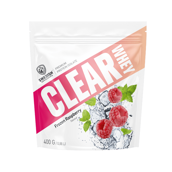 Swedish Supplements Clear Whey Protein 400g Frozen Raspberry