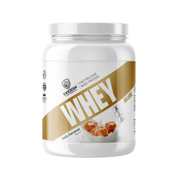 Swedish Supplements Whey Deluxe Salty Caramel