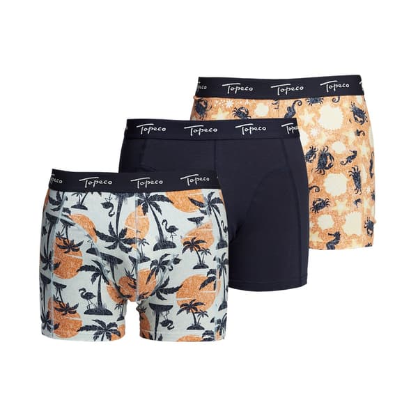 Topeco Regular boxer bomullsstretch 3-pack