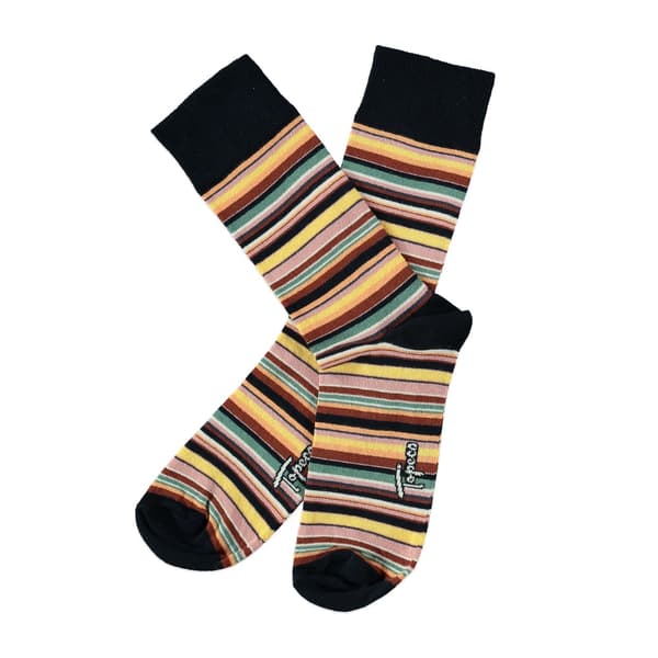 Topeco Strumpa Multistripe, bomull