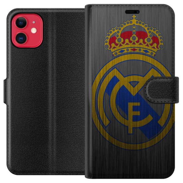 Kompatibelt Plånboksfodral till Apple iPhone 11 Real Madrid CF