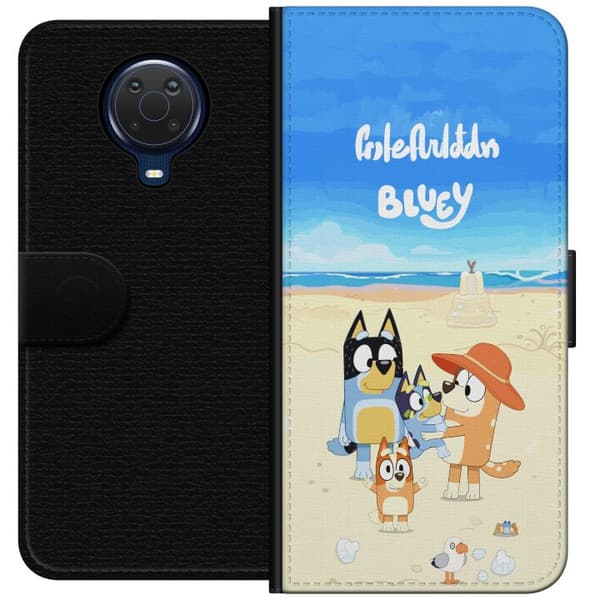 Kompatibelt Lommeboketui til Nokia G20 Bluey