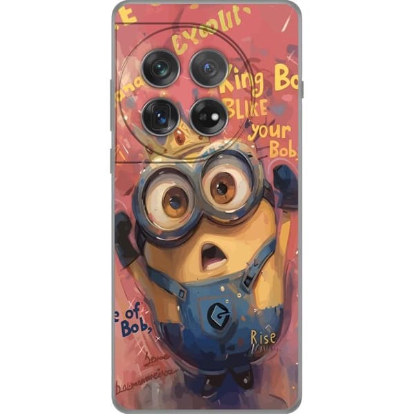 Kompatibelt Mobildeksel til OnePlus 12 Minion Med Krona