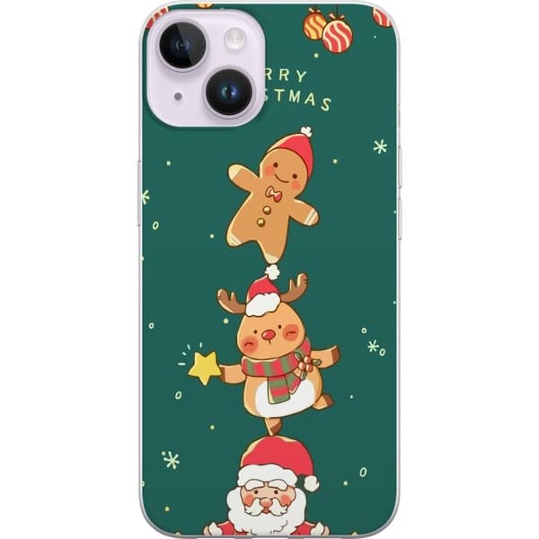 Kompatibel Mobilcover til Apple iPhone 14 Plus God Jul