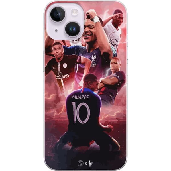 Kompatibel Mobilcover til Apple iPhone 14 Kylian Mbappé