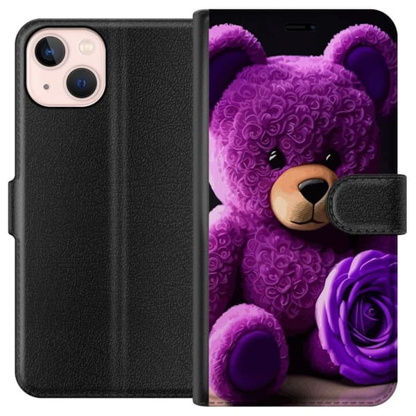 Kompatibelt Lommeboketui til Apple iPhone 13 mini Teddybjørn