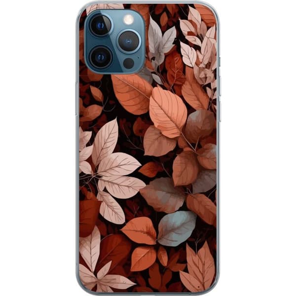 Kompatibelt Mobilskal till Apple iPhone 12 Pro Höstlöv